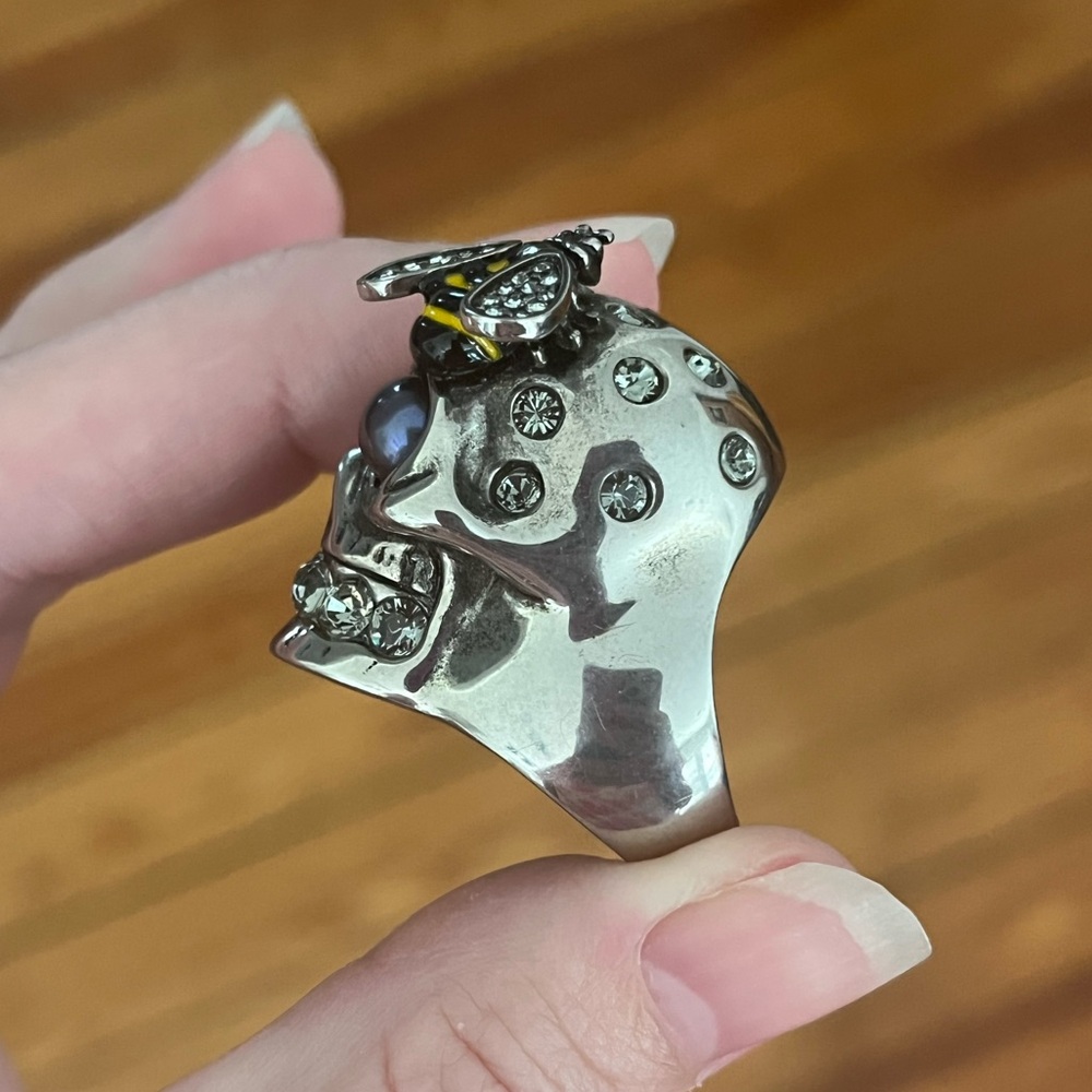 Alexander McQueen Skull Ring - Picture 10 of 16